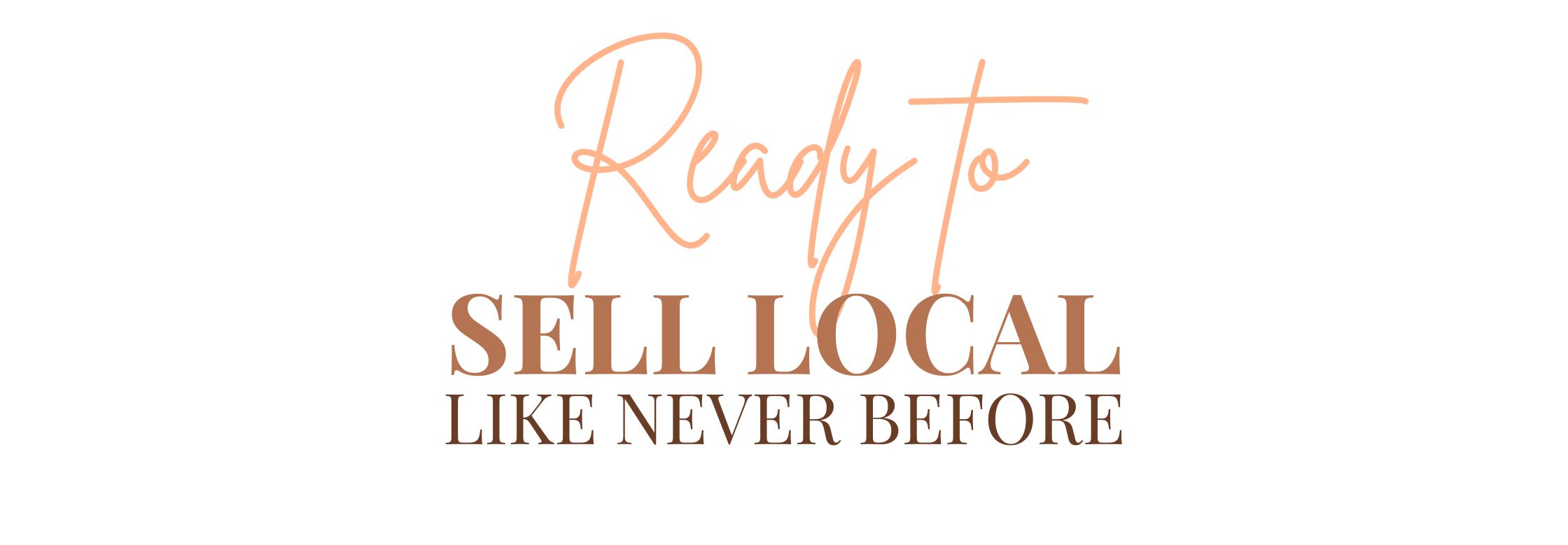 Ready to sell local like never before in western australia